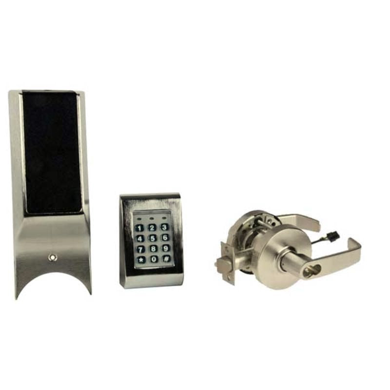 Sargent 60-KP10XG77-LL Cylindrical Keypad Lock, Key Override,  L Lever, L Rose, LFIC Less Core