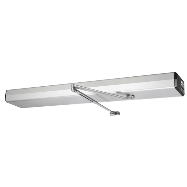 Norton 6231 Low Energy Electromechanical Door Operator, Low Ceiling Push Side Surface Mounting, 689 Aluminum