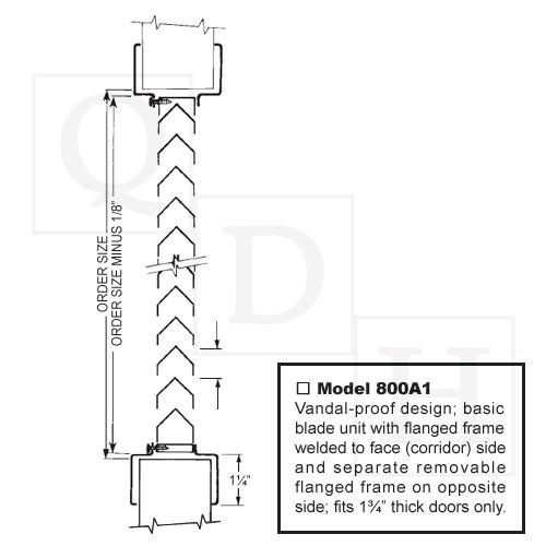 Air Louvers 800A1 Louver