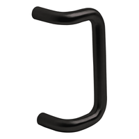 Ives 8190HD-0 Offset Door Pull, 90 Degree, 10 Inch CTC - BLK Matte Black