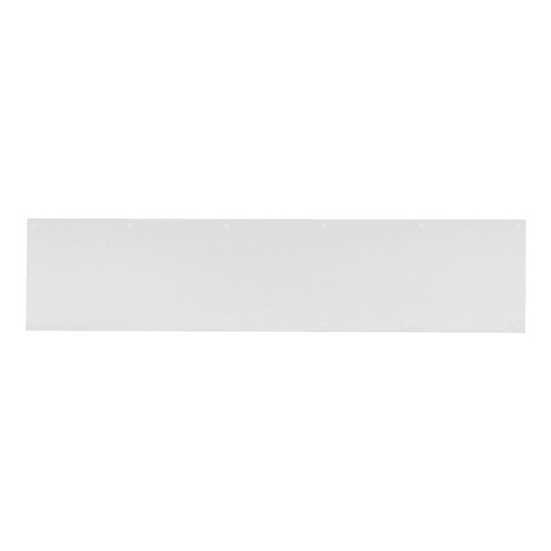Ives 8400-16x34-US32D Kick Plate, 16" x 34", Four Beveled Edges, Countersunk Holes, 630 Satin Stainless Steel Finish - Default Title
