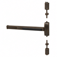 Sargent 8715F-96 Surface Vertical Rod Exit Device, Exit Only, 36" Device, 96" Door Height, Less Trim, Hex Key Dogging — US20D-624 Statuary Dark Bronze, RHR Right Hand Reverse