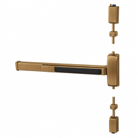 Sargent 8715J-84 Surface Vertical Rod Exit Device, Exit Only, 42" Device, 84" Door Height, Less Trim, Hex Key Dogging — US10-612 Satin Bronze, LHR Left Hand Reverse