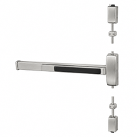 Sargent 8715J-84 Surface Vertical Rod Exit Device, Exit Only, 42" Device, 84" Door Height, Less Trim, Hex Key Dogging — US32D-630 Satin Stainless Steel, RHR Right Hand Reverse