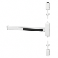 Sargent 8715J-84 Surface Vertical Rod Exit Device, Exit Only, 42" Device, 84" Door Height, Less Trim, Hex Key Dogging — WSP White Powder Coat, LHR Left Hand Reverse