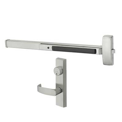 Sargent 56-12-8804-F-ETL (12) Fire Rated Rim Exit Device (56) Electric Latch Retraction, Night Latch Function, 33"-36" Bar, ETL Trim