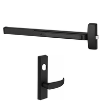 Sargent 8813-F-ETP Rim Exit Device, Classroom Function, For 33-36 Inch Width Door, Hex Key Dogging, Less Cylinder, BSP Black Suede Powder Coat