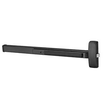 Sargent 8888-F Rim Exit Device, Multi-Function, Wide Style Push Pad, Exit Only, 33"-36" Bar, Field Reversible, Grade 1, Non-Handed