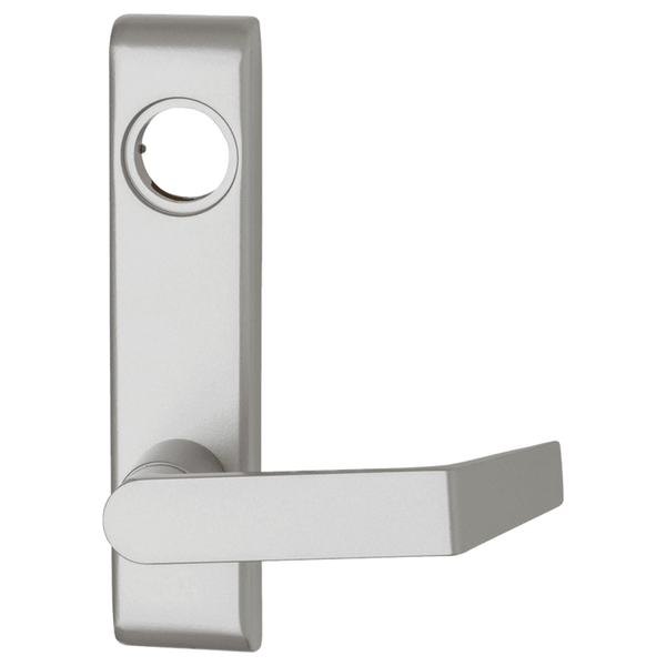 Falcon 912L, Classroom Lever, Dane Lever, For 19 Series Exit Device, SP28 Aluminum Painted Finish