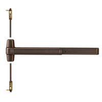 Von Duprin 9847NL-OP-3 Concealed Vertical Rod Exit Device, Nightlatch Function, 36 Inch Device, 80-100 Inch Door Height, 643E Aged Bronze