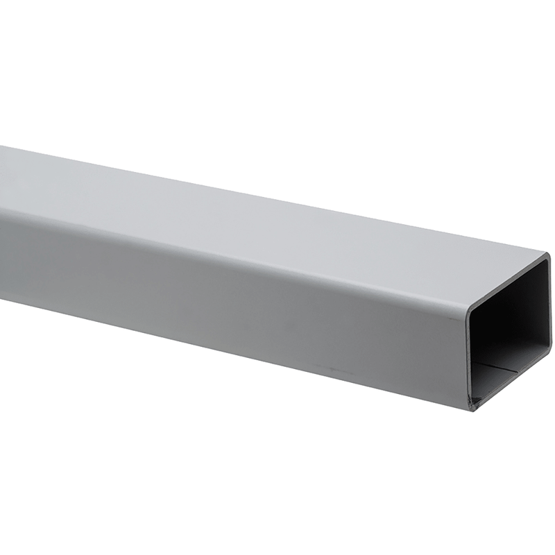 Von Duprin 9954-7FT-SP28 Steel Mullion, Prepped for two 499F or 268 Strikes, 7 Ft. 3 In., Aluminum Painted