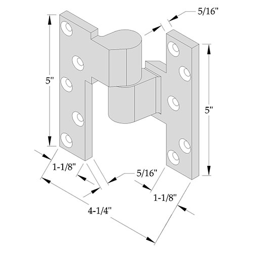 ABH 019 Intermediate Pivot dimensions 