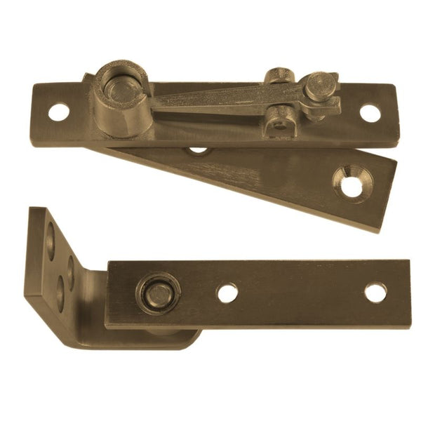 Center Hung Pivot Set, 0321 Mortise Top Pivot, 0327 Bottom Pivot Jamb Mounted