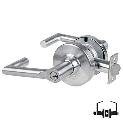 Schlage ALX50P6-BRK-626 Office Cylindrical Lock