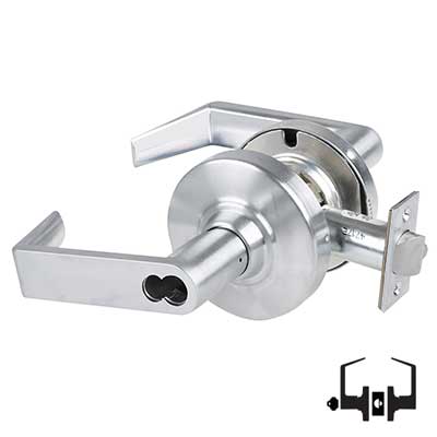 Schlage ALX70B-RHO-626 Classroom Cylindrical Lock