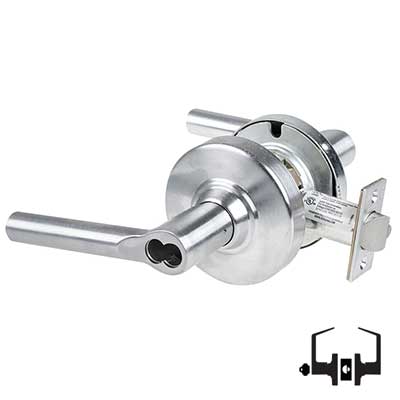 Schlage ALX80B-BRW-626 Storeroom Cylindrical Lock