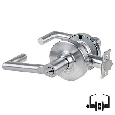 Schlage ALX80P6-BRK-626 Storeroom Cylindrical Lock