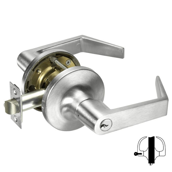 Accentra (Yale) AU5491LN-REX-24V-626, Electrified Cylindrical Lever Lo