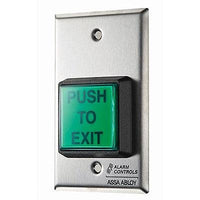Alarm Controls Push-to-Exit Buttons