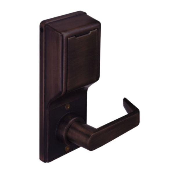 Alarm Lock DL2700IC-10B Pushbutton Cylindrical Lock, Less Core, Oil Rubbed Bronze