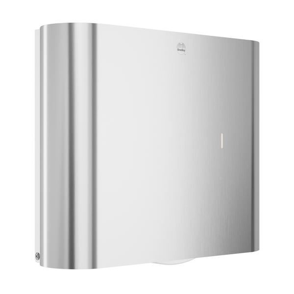 Bradley 5B2-113600 Elvari Series Single Jumbo Toilet Tissue Dispenser, Surface Mounted Large Capacity