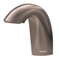 Bradley 6-3100-BZ Verge Crestt Series deck mounted touchless soap dispenser in bronze finish