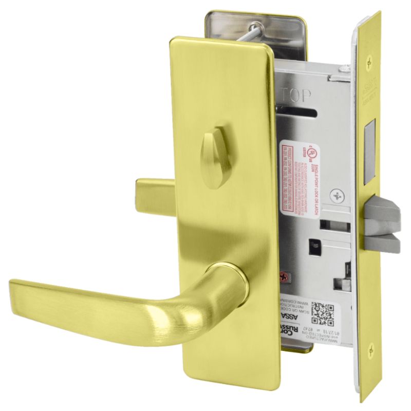 Corbin Russwin ML2030-CSM Privacy Bedroom or Bathroom Mortise Lock, Ci