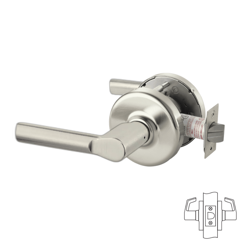 Corbin Russwin CLX3310-106D Cylindrical Lock, Passage Function, Decora