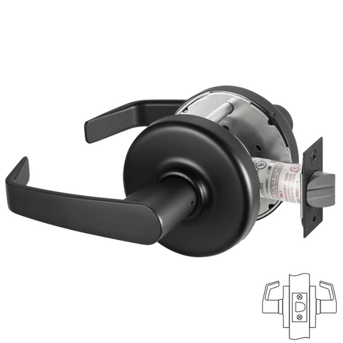 Corbin Russwin CLX3310-NZD Cylindrical Lock, Passage Function, Non-Key