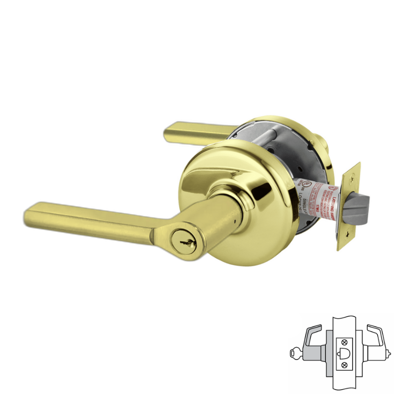 Corbin Russwin CLX3351-102D Cylindrical Lock, Entrance Or Office Funct