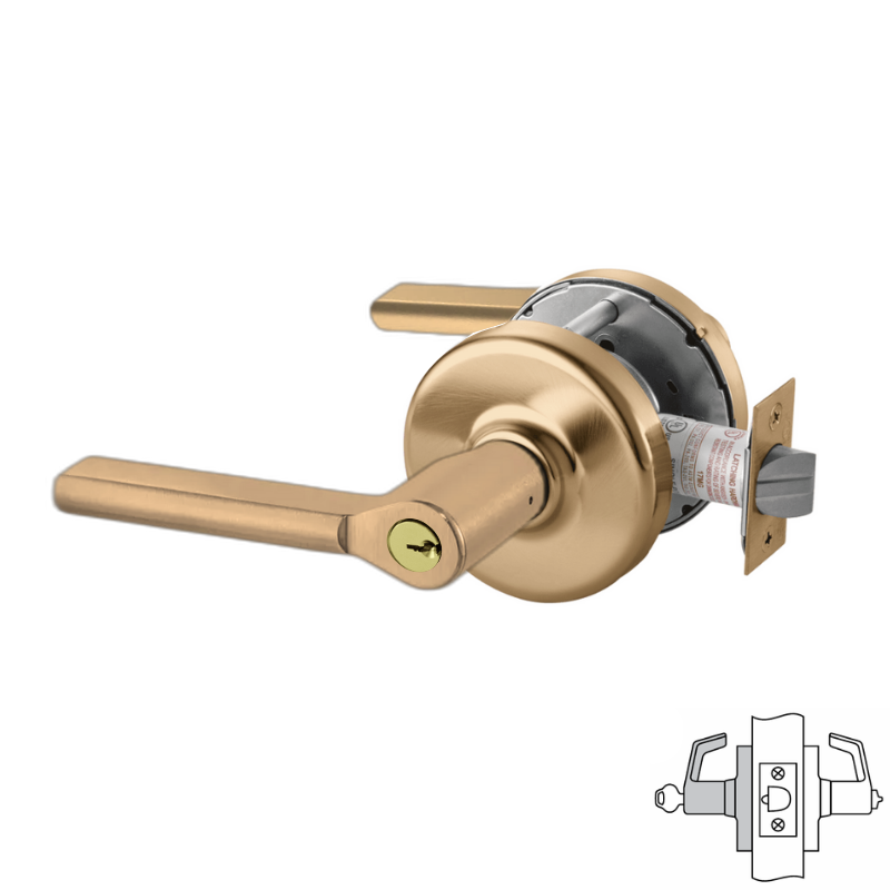 Corbin Russwin CLX3351-102D Cylindrical Lock, Entrance Or Office Funct