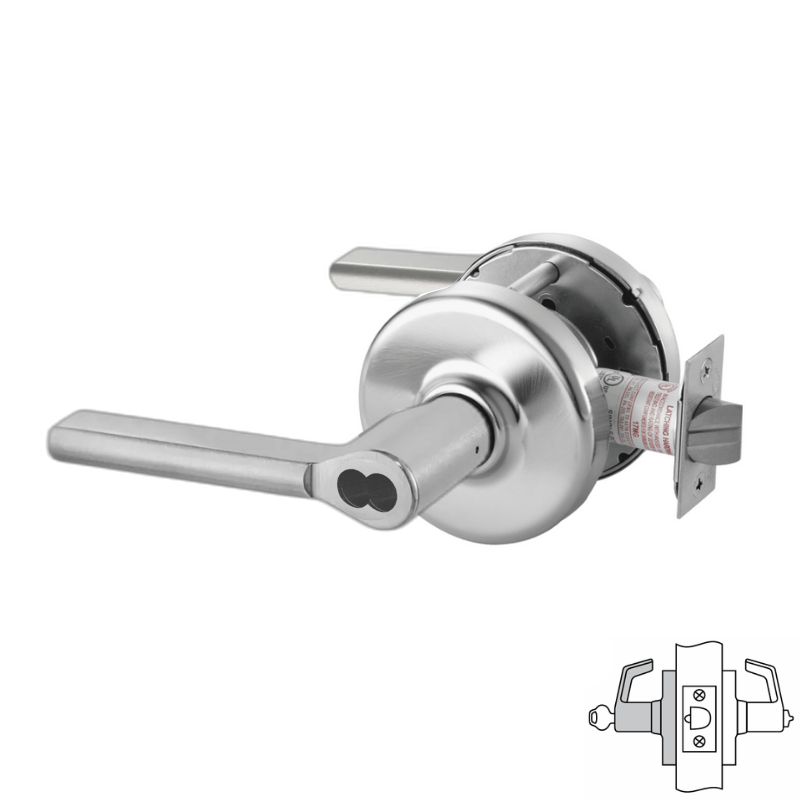 Corbin Russwin CLX3351-102D Cylindrical Lock, Entrance Or Office Funct