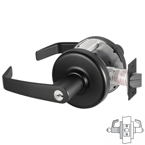 Corbin Russwin CLX3351-NZD Cylindrical Lock, Entrance Or Office Functi