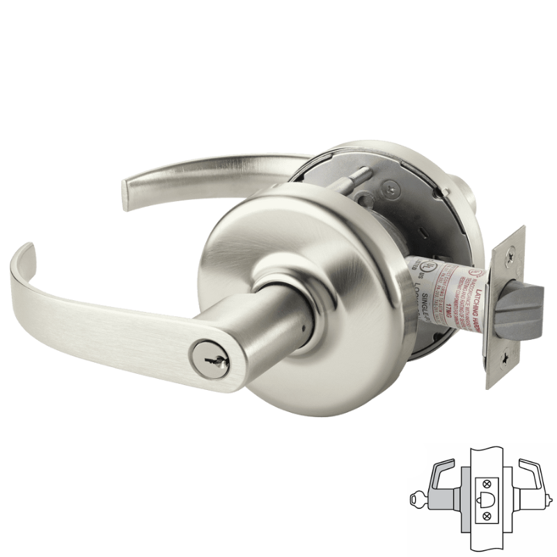 Corbin Russwin CLX3351-PZD Cylindrical Lock, Entrance or Office Functi