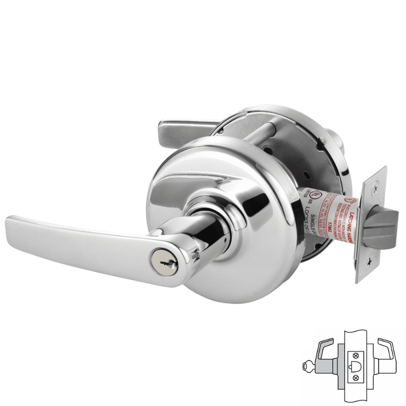 Corbin Russwin CLX3357-AZD Cylindrical Lock, Storeroom or Closet Funct