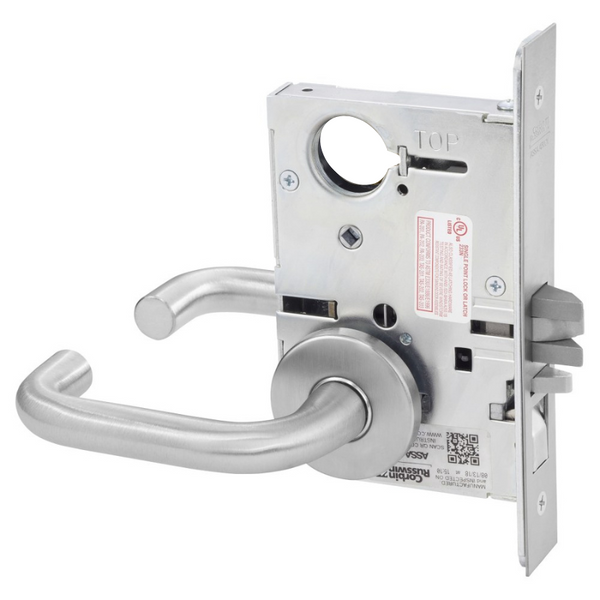 Corbin Russwin ML2051-LWA-LC Entrance or Office Mortise Lock, Lustra L Corbin Russwin ML2051-LWA-LC Entrance or Office Mortise Lock, Lustra L