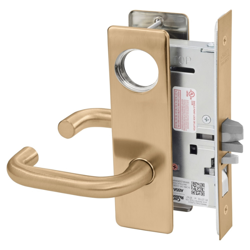 Corbin Russwin ML2051-LWM-LC Entrance or Office Mortise Lock, Lustra L