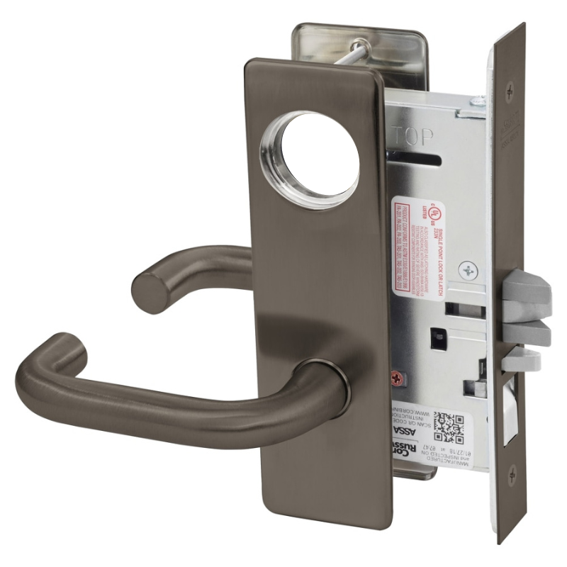 Corbin Russwin ML2051-LWM-LC Entrance or Office Mortise Lock, Lustra L