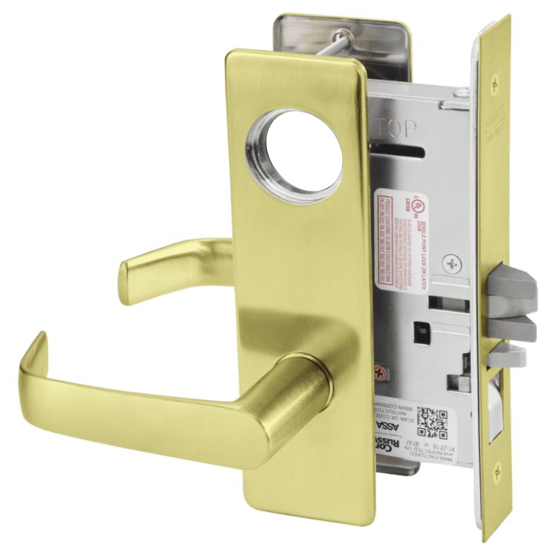 Corbin Russwin ML2051-NSM-LC Entrance or Office Mortise Lock, Newport