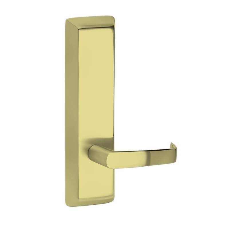 Corbin Russwin N910ET Exit Device Trim, Passage Function, Newport Leve