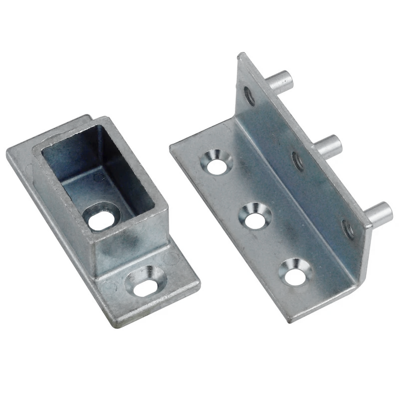 Detex ECL-435K Exit Device Part Adjustable Keeper, Surface Mount for Double Doors