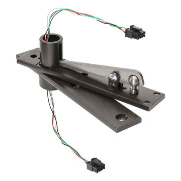 Rixson EH340-4W-626 Electrified Center Hung Top Pivot, 4 Wire, Satin Chrome Finish