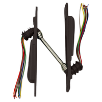 Von Duprin EPT10-CON Electric Power Transfer, Ten 24 Gauge Wires, with Connectors, SP313 Dark Bronze