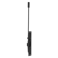 Ives FB458-12 Single Manual Flush Bolt, Metal Doors, 12 Inch Rod, UL 3 Hour - BLK Matte Black