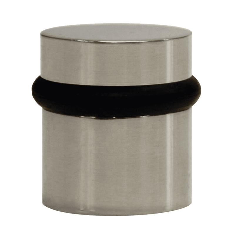 Ives FS410-US26D Universal Floor Dome Stop, O.A. Height 1-1/2", Bumper Tk 1/4", Dia 1-1/4", Satin Chrome Finish - Default Title