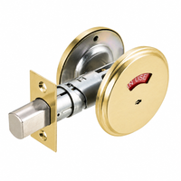 Falcon D271-US3 Occupancy Indicator Deadbolt With Thumbturn, Standard Strike, Grade 2, Non Handed