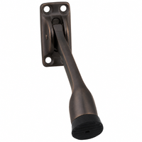 Ives FS452-4 US10B kick down door holder, 4", oil-rubbed bronze finish with rubber tip
