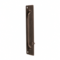 IVES LG1-SP313 Narrow Lock Guard With Security Pin, 3" Wide x 11-1/2" High, 12 Gauge