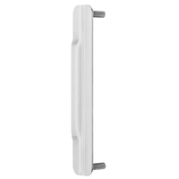 IVE LG12 Narrow Lock Guard With Security Pin, 1 1/2" Wide x 9-1/2" High, Bolt center to center: 10-1/2", 12 Gauge