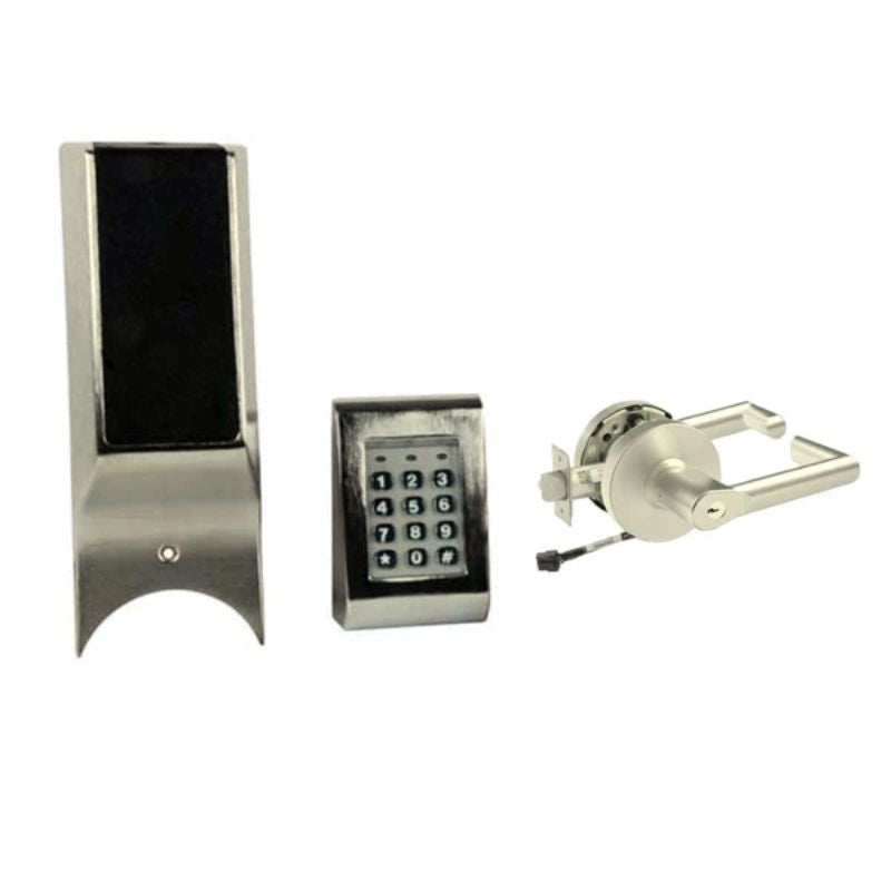 Sargent KP-10XG77-LMW-LA-KD Cylindrical Keypad Lock, LA Keyway Keyed D